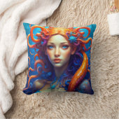 アトランティスの少女 クッション (ブランケット)