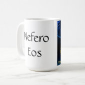 アトランティスの杯- Nefero Eosのマグ コーヒーマグカップ (正面左)