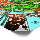 アトランティスの死 – パターンpareidolia ポスター (角)