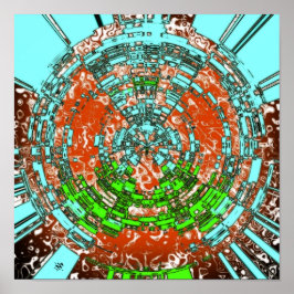 アトランティスの死 – パターンpareidolia ポスター