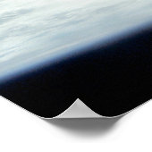 アトランティス国際的から宇宙駅のビュー ポスター (角)