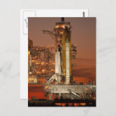 アトランティス宇宙シャトル打ち上げNASA ポストカード (正面/裏面)
