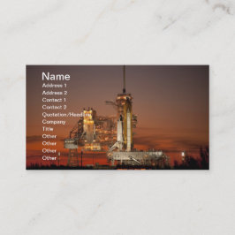 アトランティス宇宙シャトル打ち上げNASA 名刺