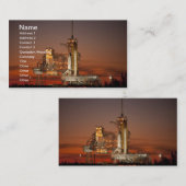 アトランティス宇宙シャトル打ち上げNASA 名刺 (正面/裏面)