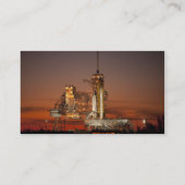 アトランティス宇宙シャトル打ち上げNASA 名刺 (裏面)