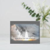 アトランティス宇宙シャトル「STS-135」最終飛行 ポストカード (スタンド正面)