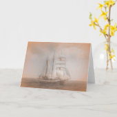 アトランティス帆船ダヴィンチ カード (黄色い花)