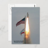 アトランティス最終打ち上げ 2011年7月8日 ポストカード (正面/裏面)