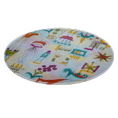 アトランティス・ハン絵を描モダンド水彩画 カッティングボード (角)