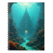 アトランティス:水中の謎と陰謀の世界 ノートブック (正面)