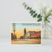 アトランティックアヴェ、アトランティックシティ1908ヴィンテージ ポストカード (スタンド正面)