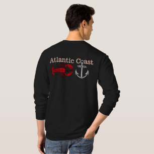 アトランティックコーストカナダシャツロブスターいかり Tシャツ