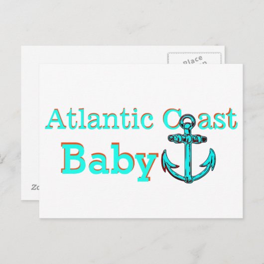 アトランティックコーストノバスコシアPEI NFLDケープブレトン ポストカード (正面/裏面)