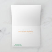 アトランティックサンセット誕生日グリーティングカード カード (内部)