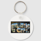 アトランティックシティからの挨拶 キーホルダー (正面)