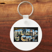 アトランティックシティからの挨拶 キーホルダー (正面)