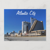 アトランティックシティのカジノ ポストカード (正面)
