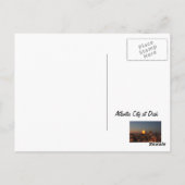 アトランティックシティアットデュスク ポストカード (裏面)