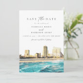 アトランティックシティウォーターカラーニュージャージーシティスカイライン 招待状 (スタンド正面)