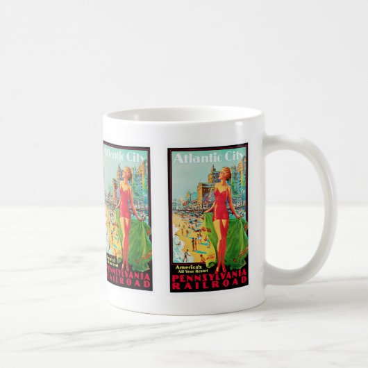 アトランティックシティコーヒーマグ コーヒーマグカップ (右)