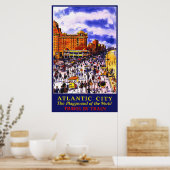 アトランティックシティザ・プレイグラウンド・オブ・ザ・ワールド ポスター (キッチン)