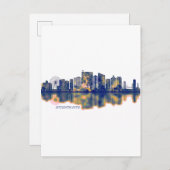 アトランティックシティスカイライン インビテーションポストカード (正面/裏面)