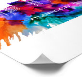 アトランティックシティスカイライン ポスター (角)