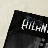 アトランティックシティスチールピアバケーション ビーチタオル (インサイチュ)