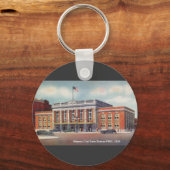 アトランティックシティトレインステーションPRSL 1936 キーホルダー (正面)