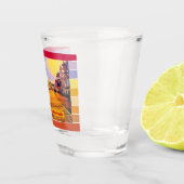 アトランティックシティビーチボードウォークアーポップ・アートのト ショットグラス (右)