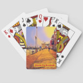 アトランティックシティビーチボードウォークアーポップ・アートのト トランプ (裏面)