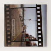 アトランティックシティビーチボードウォークオンフィルム ジグソーパズル (横)