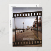 アトランティックシティビーチボードウォークオンフィルム ポストカード (正面/裏面)