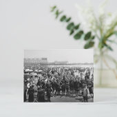 アトランティックシティビーチ, 1910 ポストカード (スタンド正面)