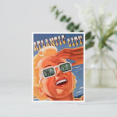 アトランティックシティペンシルベニアビンテージトラベル ポストカード (スタンド正面)