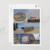 アトランティックシティボードウォークの写真 ポストカード (正面/裏面)