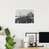 アトランティックシティボードウォークの群衆1911 ポスター (ホームオフィス)