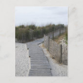 アトランティックシティボードウォークへビーチ ポストカード (正面)