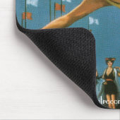 アトランティックシティポスターマウスパッド マウスパッド (コーナー)