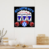 アトランティックシティポスター ポスター (キッチン)