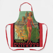 アトランティックシティリゾートペンシルバニア鉄道旅行 エプロン (正面)