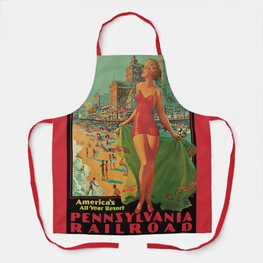 アトランティックシティリゾートペンシルバニア鉄道旅行 エプロン (正面)