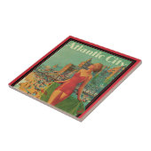 アトランティックシティリゾートペンシルバニア鉄道旅行 タイル (側面)