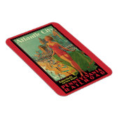 アトランティックシティリゾートペンシルバニア鉄道旅行 マグネット (右側)