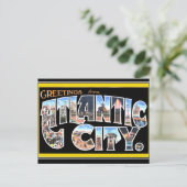 アトランティックシティヴィンテージはがき ポストカード (スタンド正面)