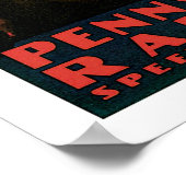 アトランティックシティヴィンテージ旅行ポスター ポスター (角)