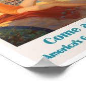 アトランティックシティヴィンテージ旅行 ポスター (角)