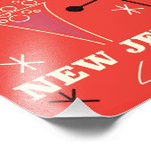 アトランティックシティヴィンテージ賭博旅行ポスター フォトプリント            (角)