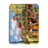 アトランティックシティヴィンテージ マグネット (縦)