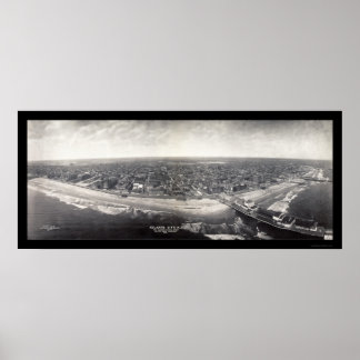 アトランティックシティ写真1909 ポスター